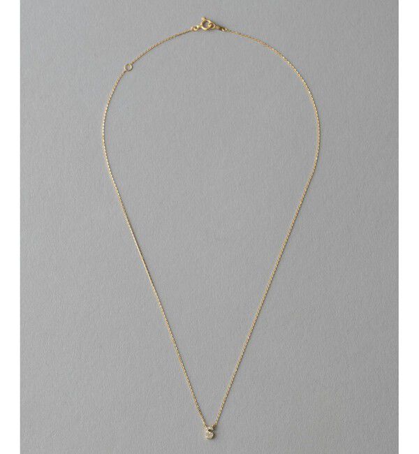 ete「[レタード] K18YG ダイヤモンド ネックレス」|ネックレス|