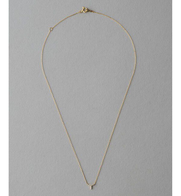 ete「[レタード] K18YG ダイヤモンド ネックレス」|ネックレス|