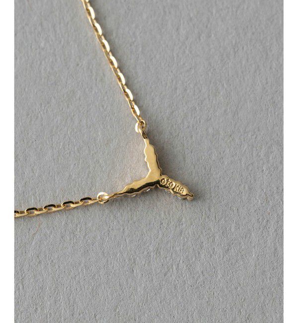 ete「[レタード] K18YG ダイヤモンド ネックレス」|ネックレス|