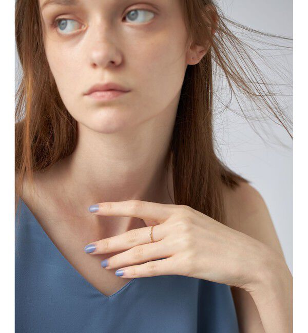 ete「[クレール]K18YG エレガンスカット リング」|リング|