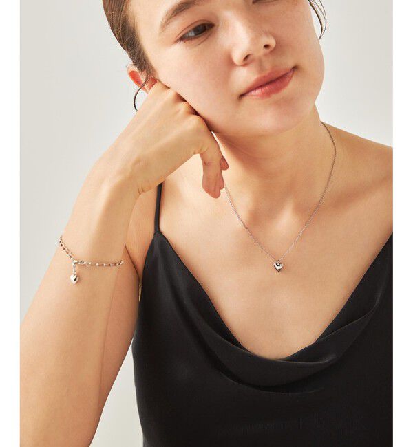 ete「[レイヤード] ハート ネックレス」|ネックレス|