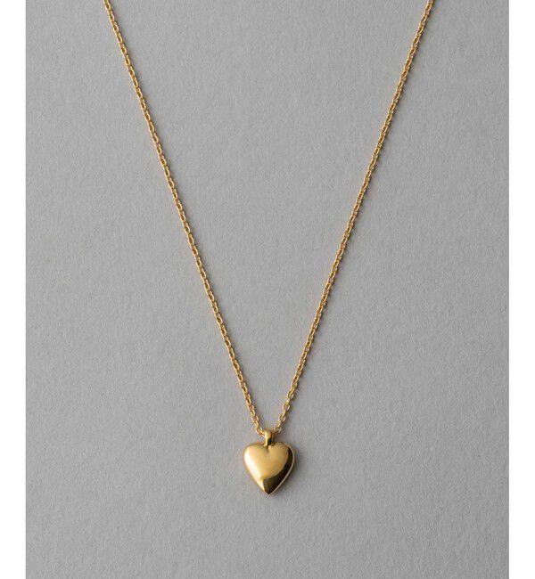 ete「[レイヤード] ハート ネックレス」|ネックレス|イエローゴールド