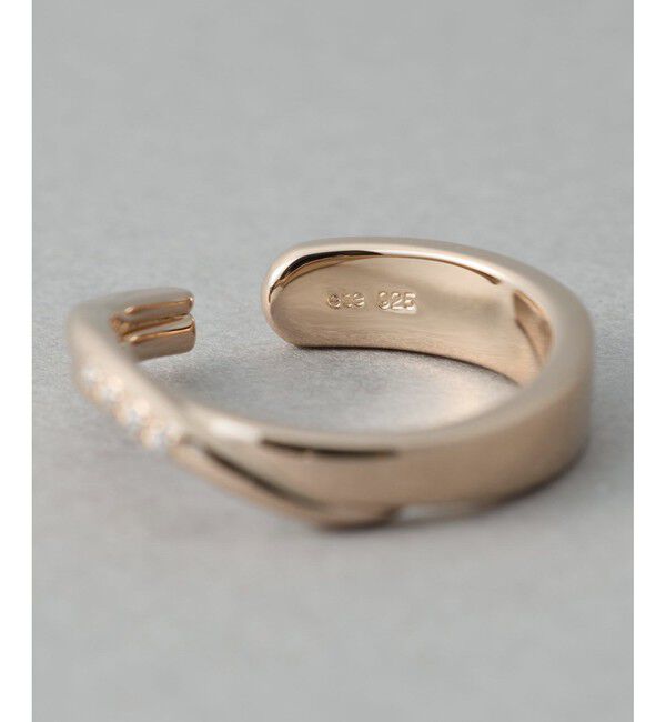 ete「ビジュー リングカフ」|リング|