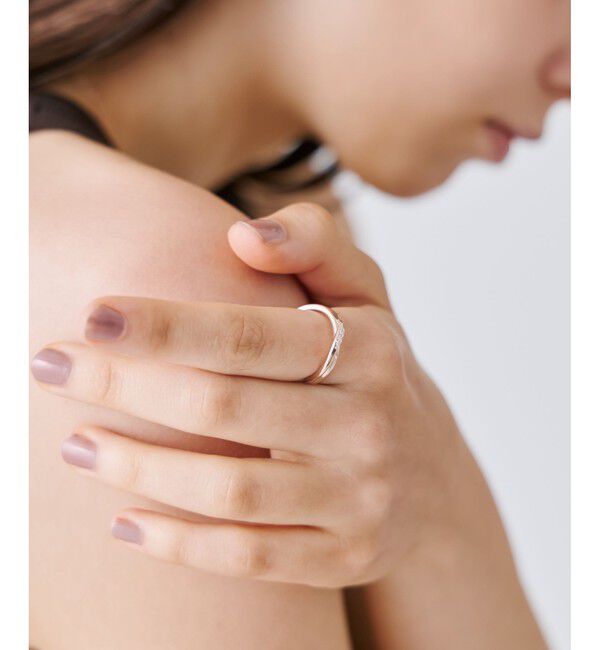 ete「ビジュー リングカフ」|リング|