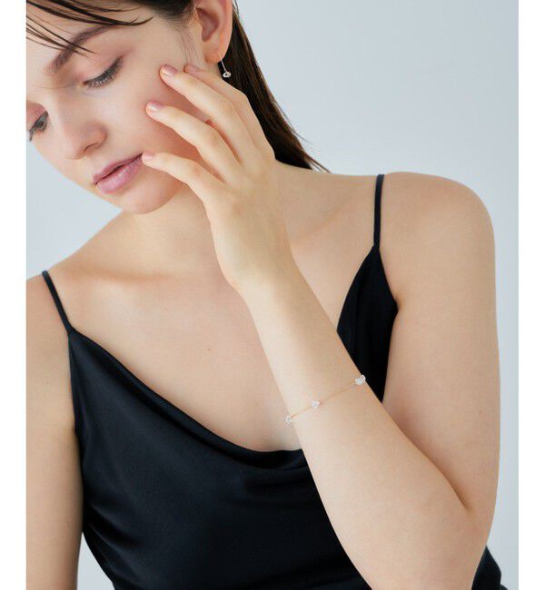 ete「[シャンデリア] K18YG クォーツ ブレスレット」|ブレスレット・バングル|