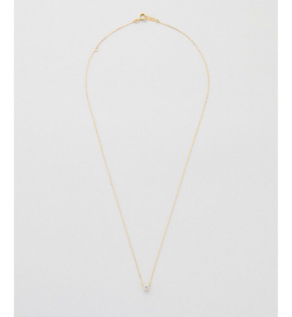 Jouete「K18YG ダイヤモンド ネックレス」|ネックレス|