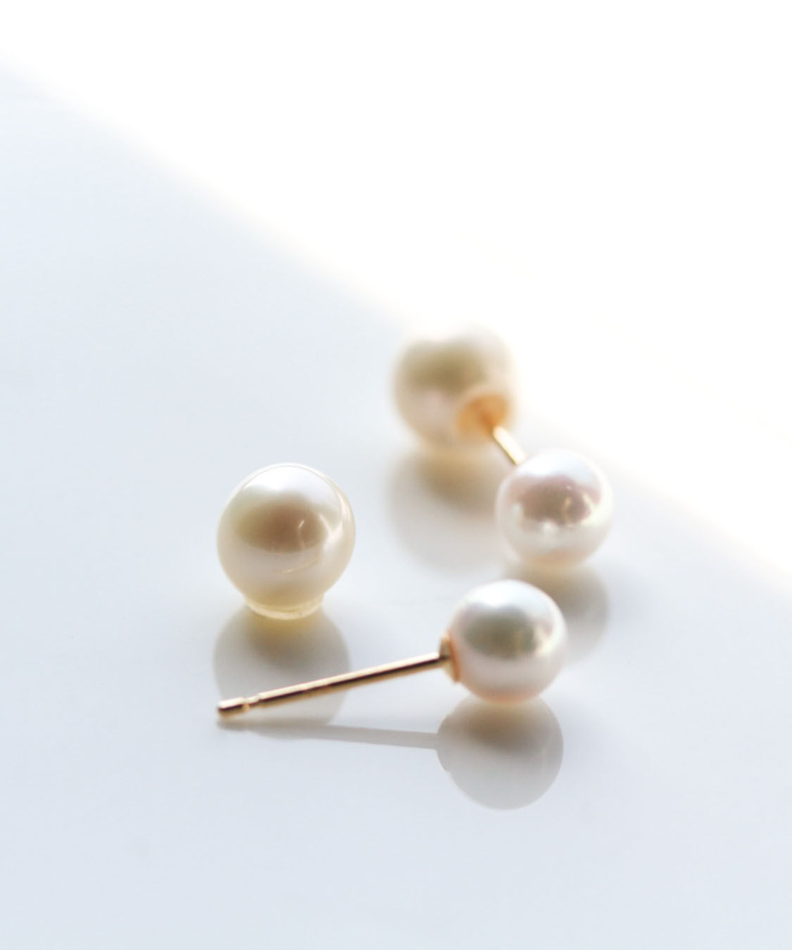  「アコヤパール ピアス | K18 〈パールキャッチ〉」|ピアス|