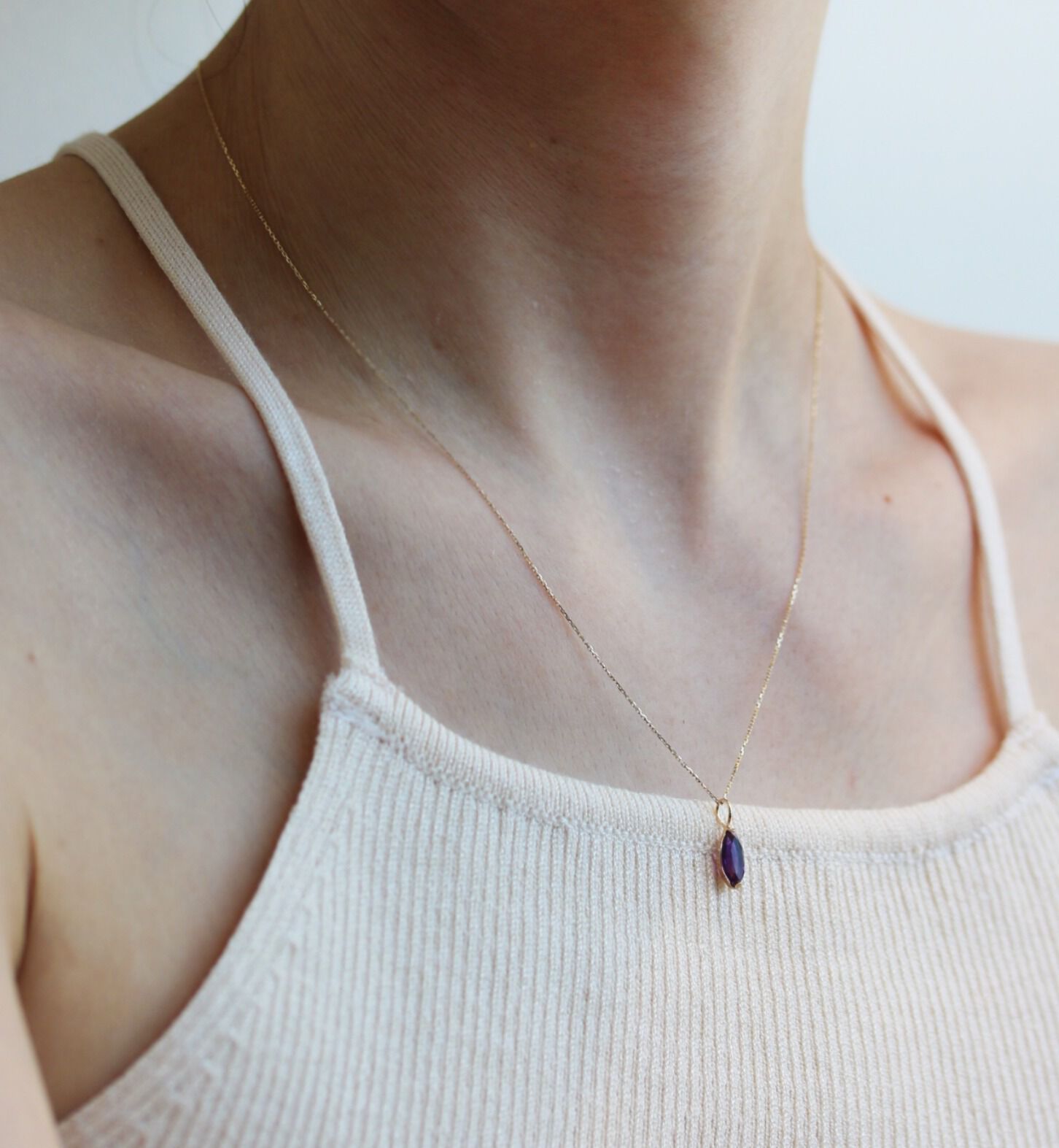  「K10YG アメジスト チャーム」|その他|