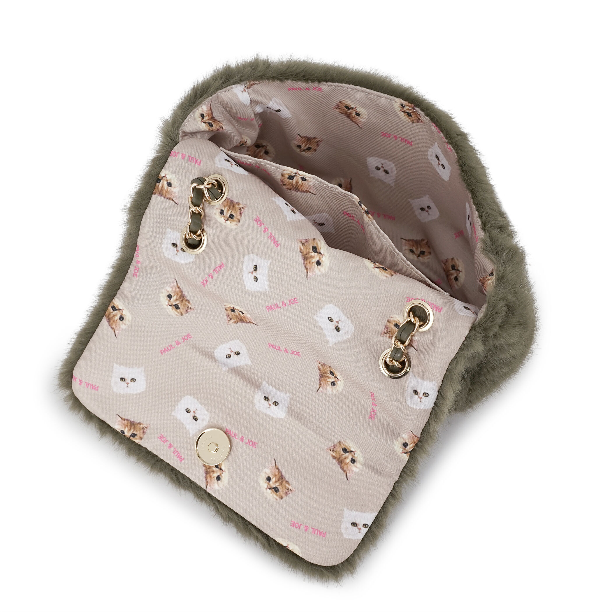 PAUL&JOE「ミニショルダーバッグ／ファーヌネット」|ショルダー・メッセンジャー|