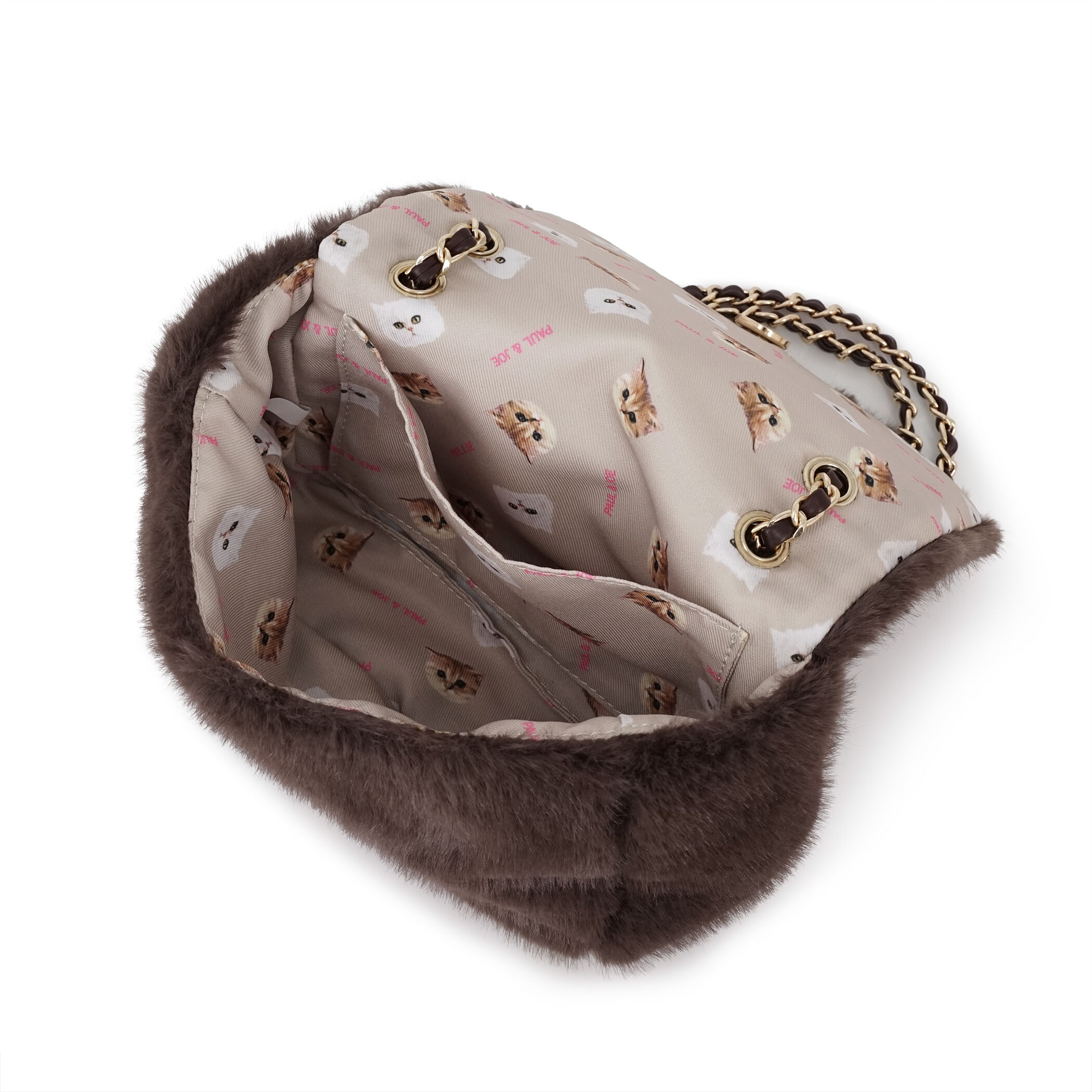 PAUL&JOE「ミニショルダーバッグ／ファーヌネット」|ショルダー・メッセンジャー|