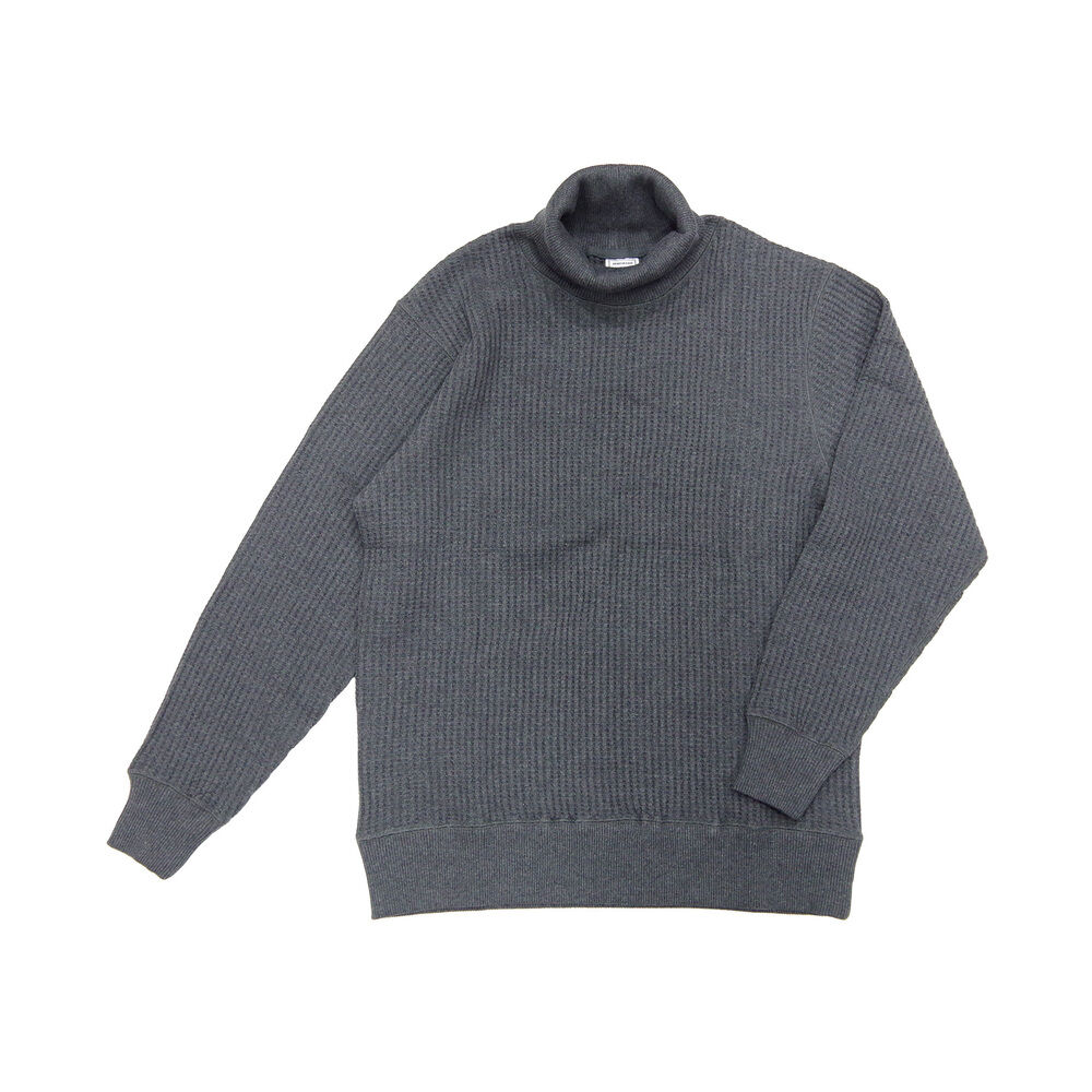 BACKYARD FAMILY「JEMORGAN サーマル JB502-52C 通販 ビッグワッフル タートルネック」|Tシャツ・カットソー|グレー2