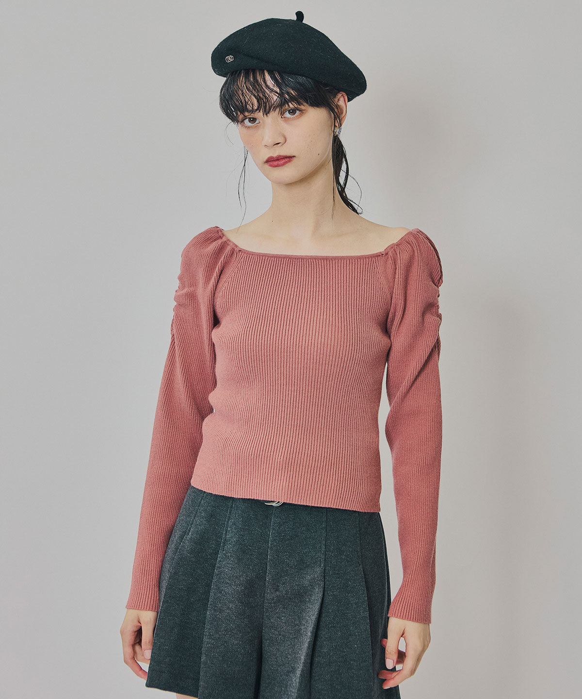 REDYAZEL「4wayリブニットトップス」|ニット・セーター|