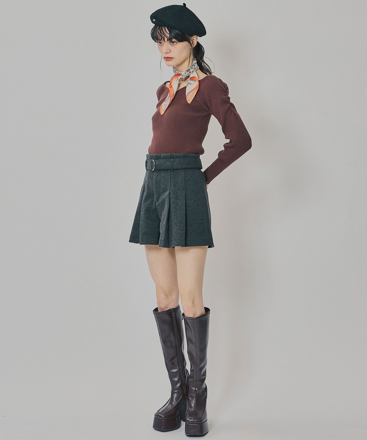 REDYAZEL「4wayリブニットトップス」|ニット・セーター|