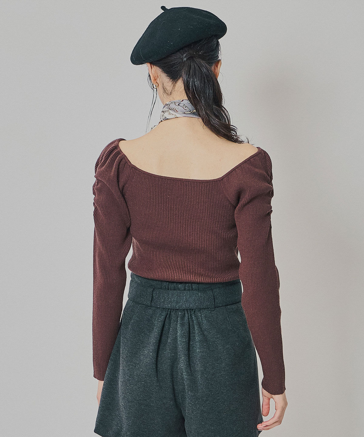 REDYAZEL「4wayリブニットトップス」|ニット・セーター|