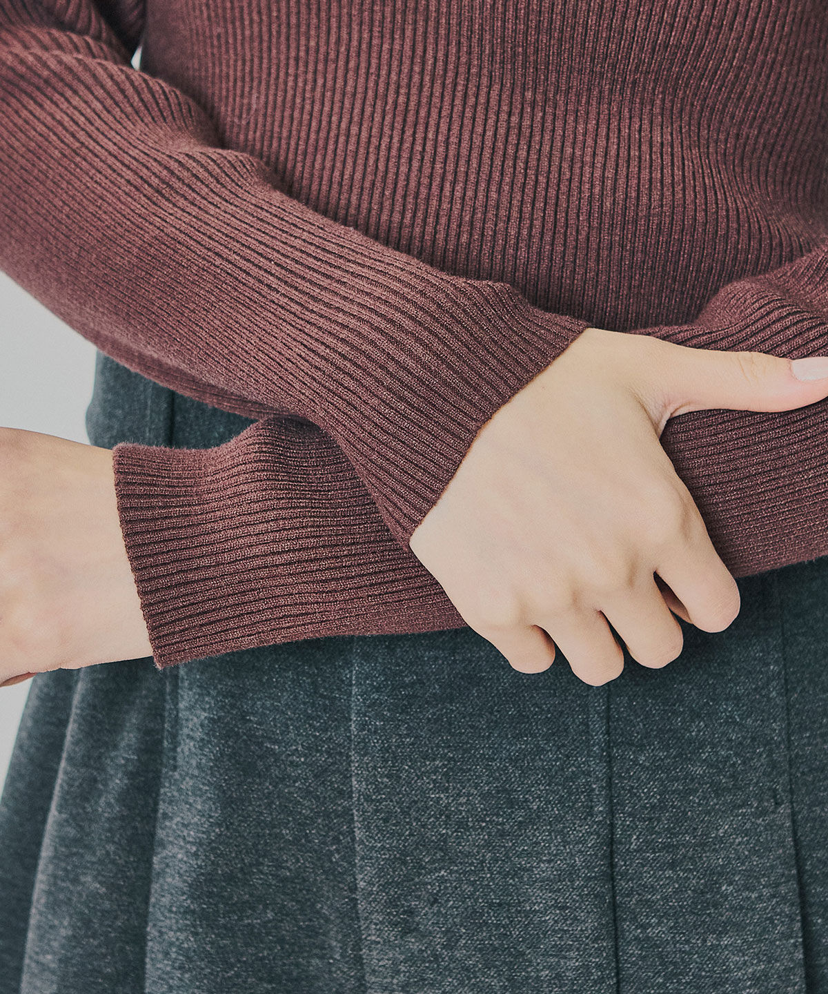 REDYAZEL「4wayリブニットトップス」|ニット・セーター|