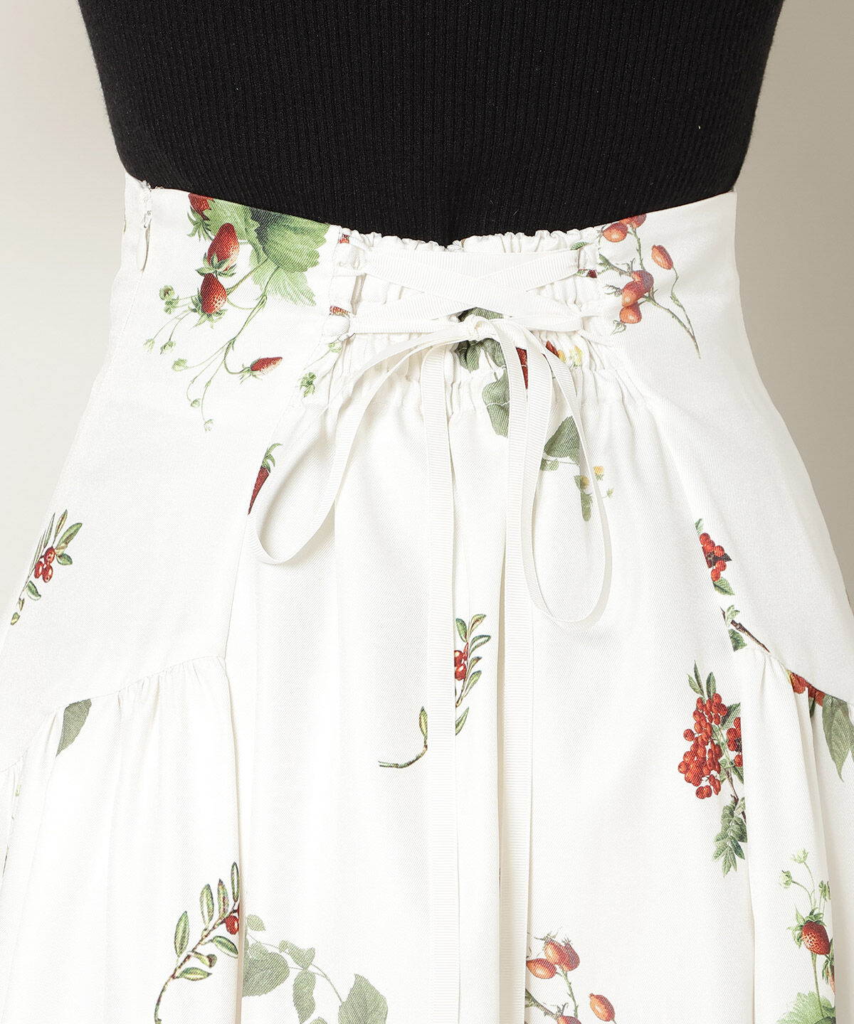 WILLSELECTION「ウィンターボタニカルスカート」|フレア|