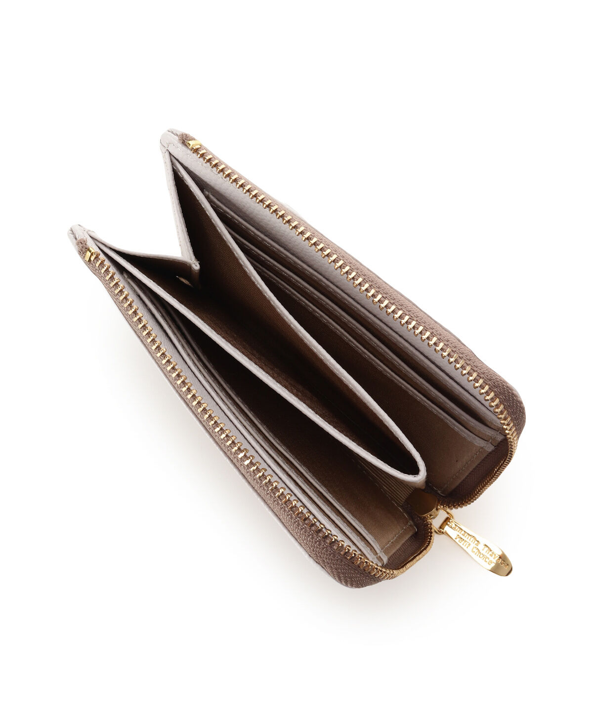 Samantha Thavasa Petit Choice「シンプルL字ファスナー 折財布」|財布|