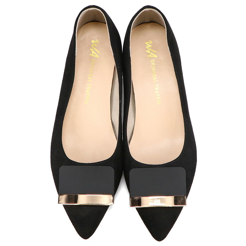 WA Oriental TRaffic「●2025秋冬新作●スクエアバックルフレアヒールパンプス/52314」|パンプス|