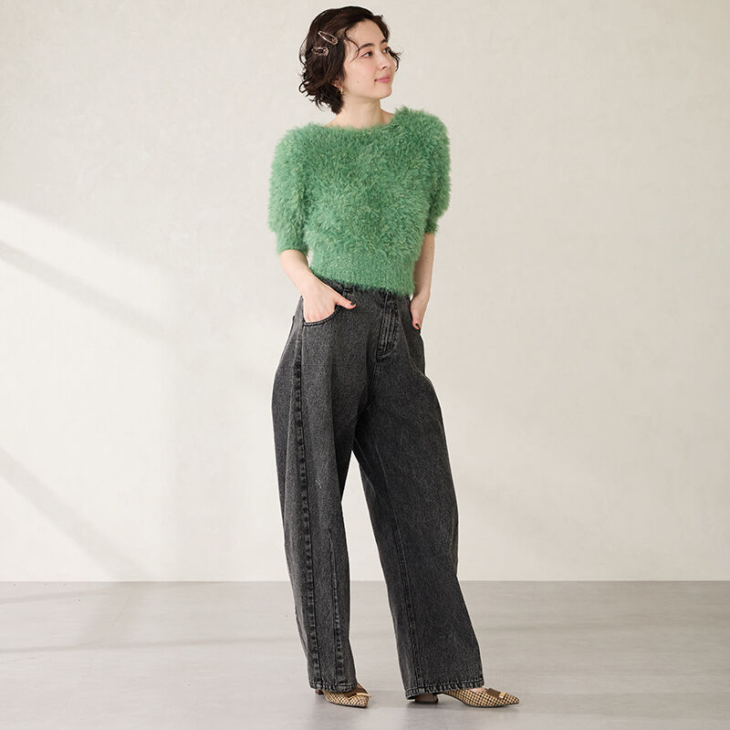 WA Oriental TRaffic「●2025秋冬新作●スクエアバックルフレアヒールパンプス/52314」|パンプス|