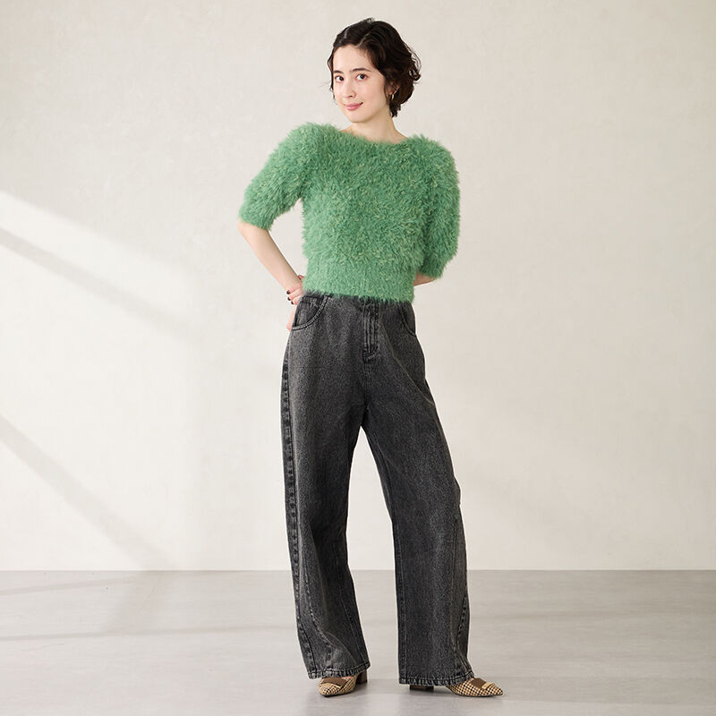 WA Oriental TRaffic「●2025秋冬新作●スクエアバックルフレアヒールパンプス/52314」|パンプス|