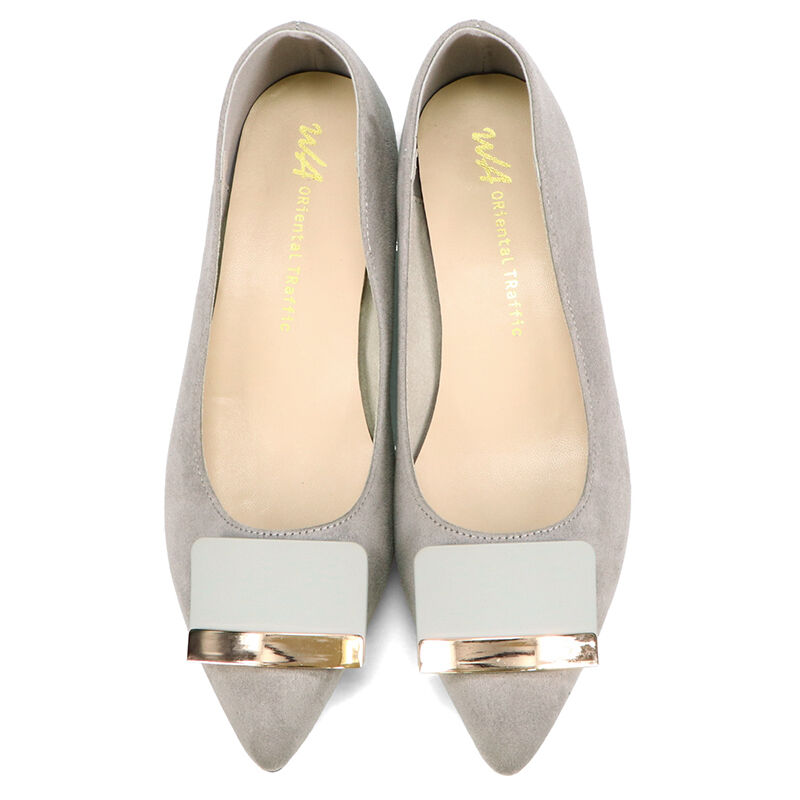 WA Oriental TRaffic「●2025秋冬新作●スクエアバックルフレアヒールパンプス/52314」|パンプス|