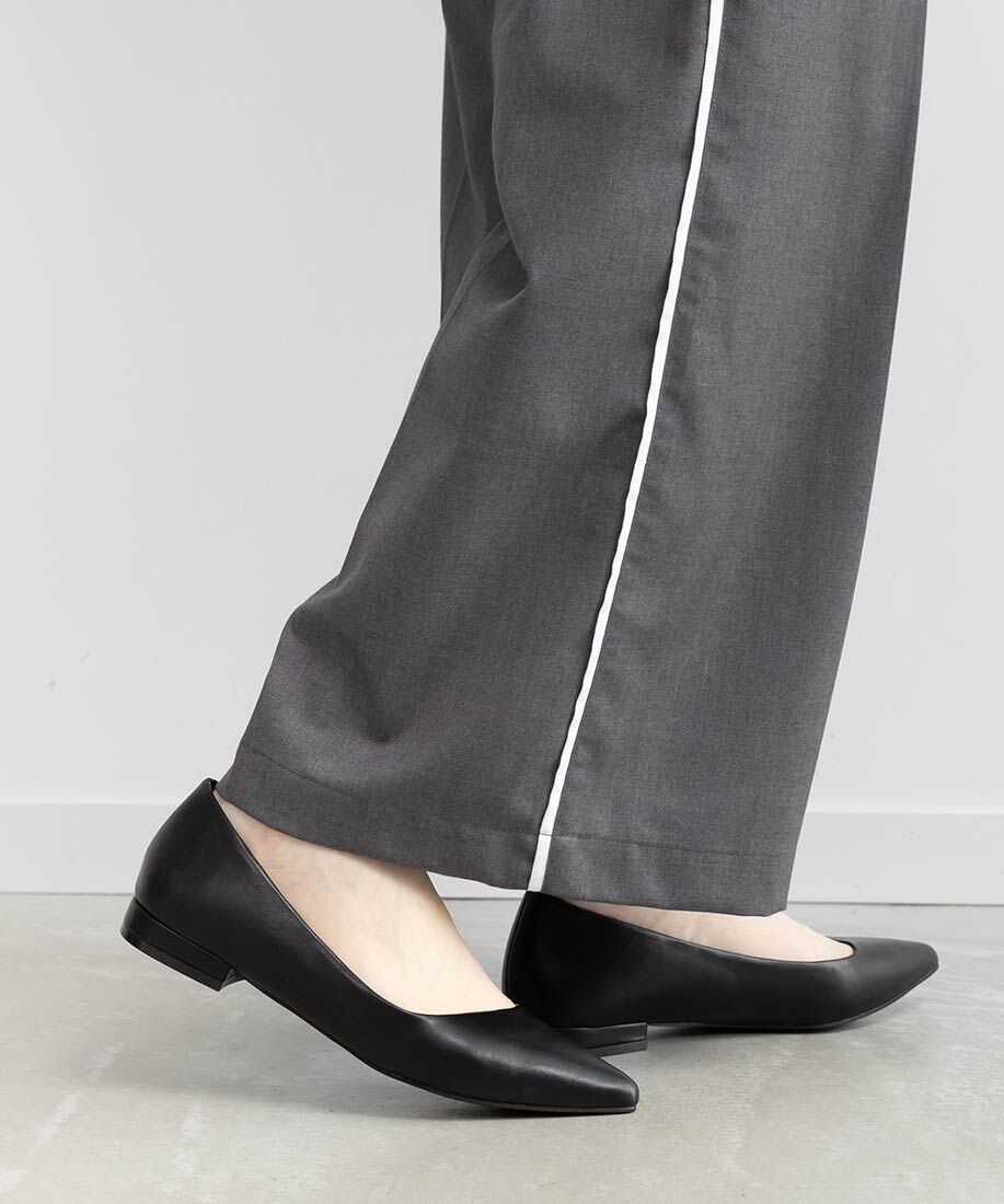  「ポインテッドトゥローヒールパンプス」|パンプス|