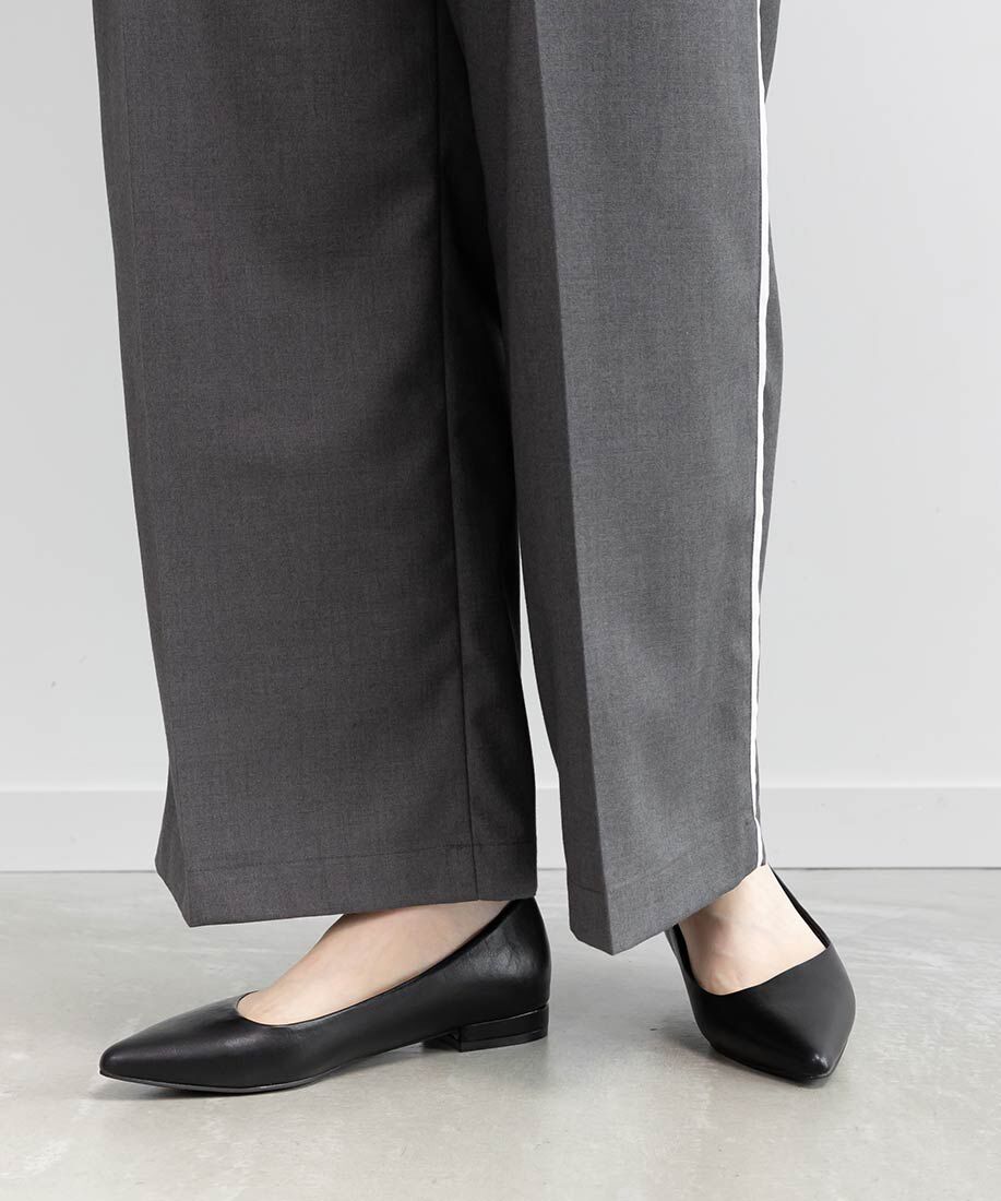  「ポインテッドトゥローヒールパンプス」|パンプス|
