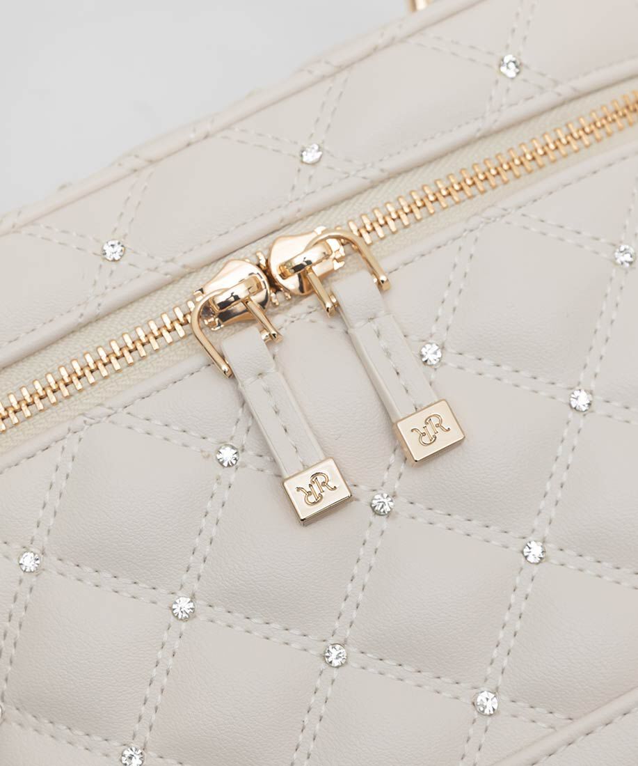  「2WAYリボンチャームキルティングバニティバッグ」|ショルダー・メッセンジャー|