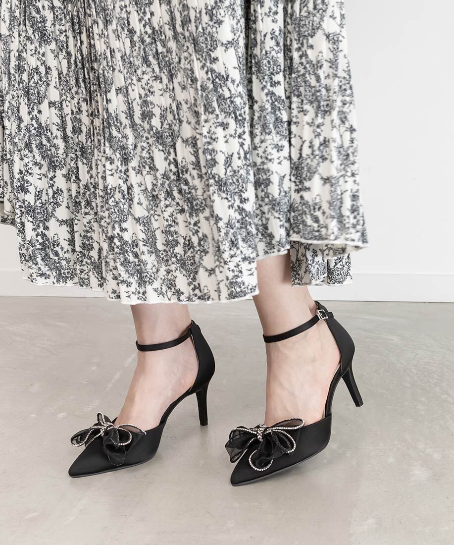  「3WAYリボンセパレートパンプス」|パンプス|