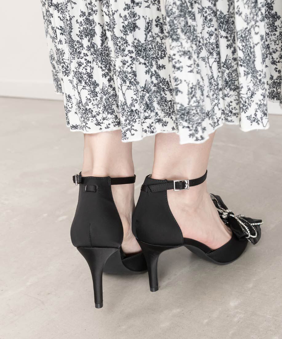  「3WAYリボンセパレートパンプス」|パンプス|