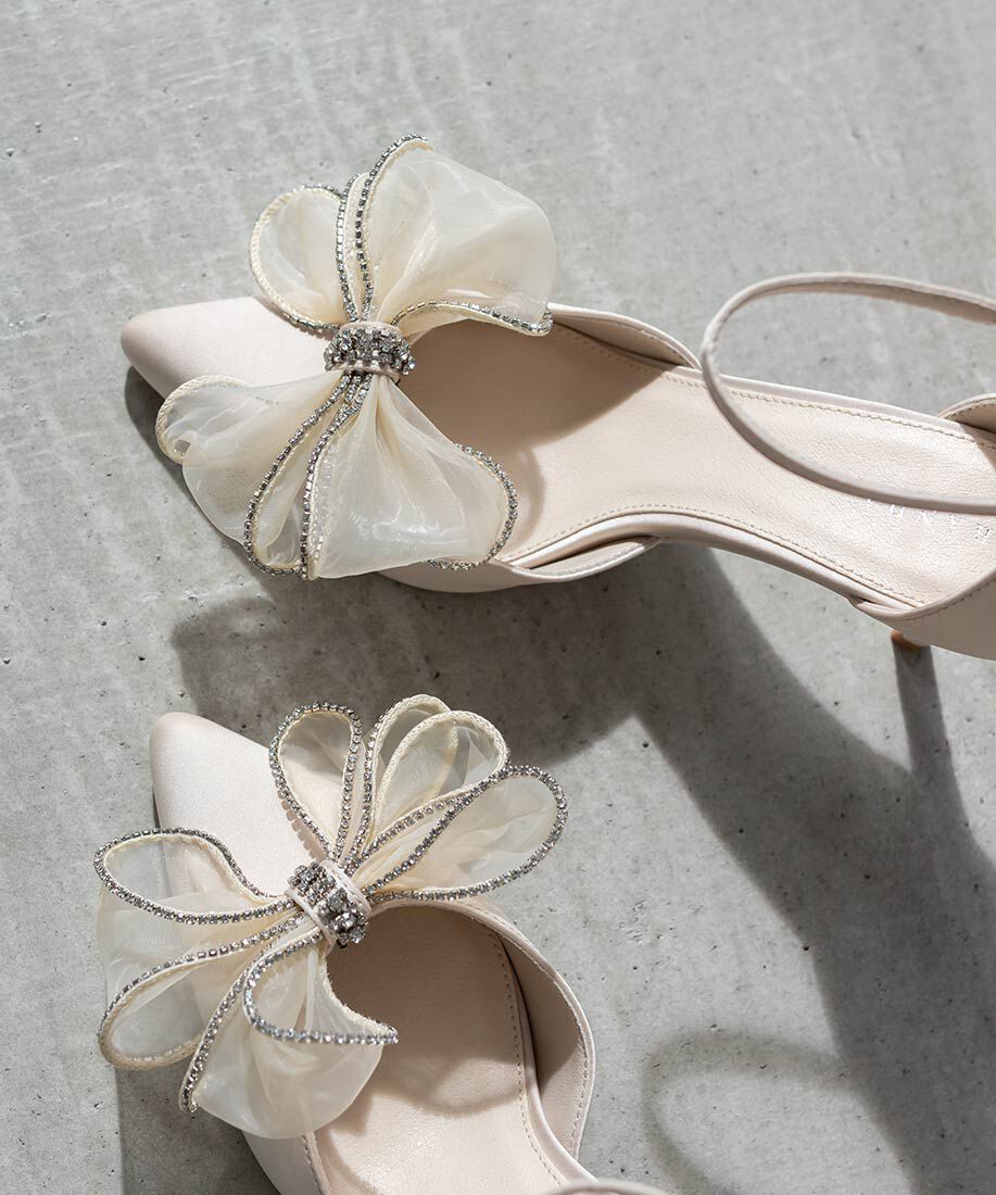  「3WAYリボンセパレートパンプス」|パンプス|