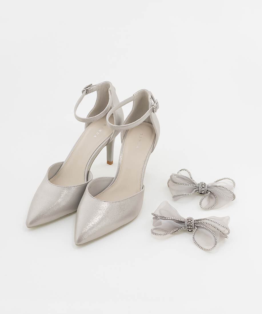  「3WAYリボンセパレートパンプス」|パンプス|