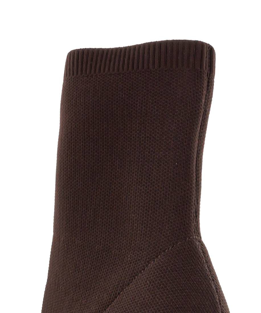  「ストレッチ プレートヒールソックスブーツ」|ショートブーツ|