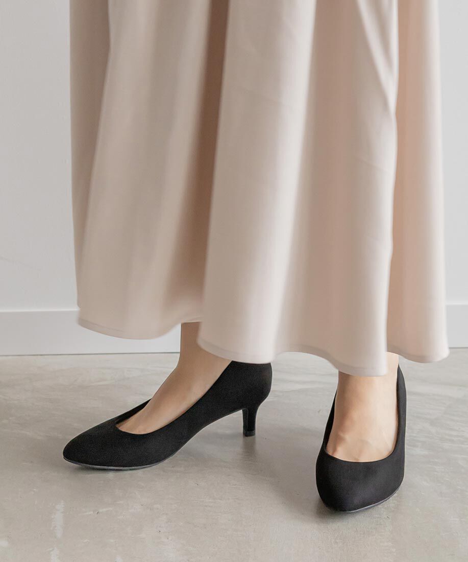  「3E幅広 走れる快適パンプス」|パンプス|