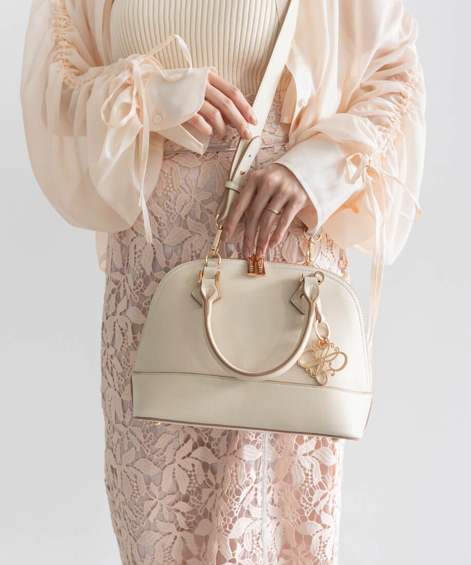  「ラウンド2WAYショルダーバッグ」|ハンドバッグ|