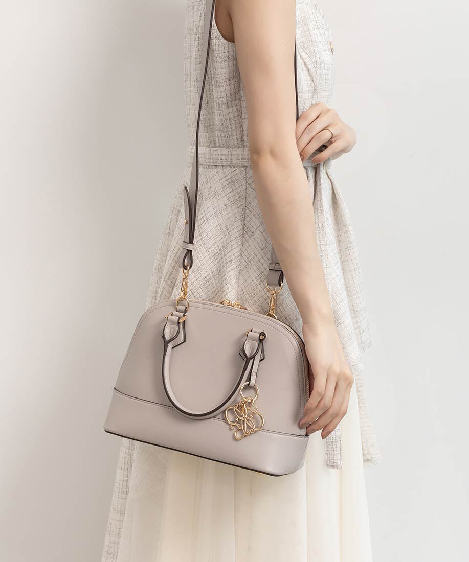  「ラウンド2WAYショルダーバッグ」|ハンドバッグ|