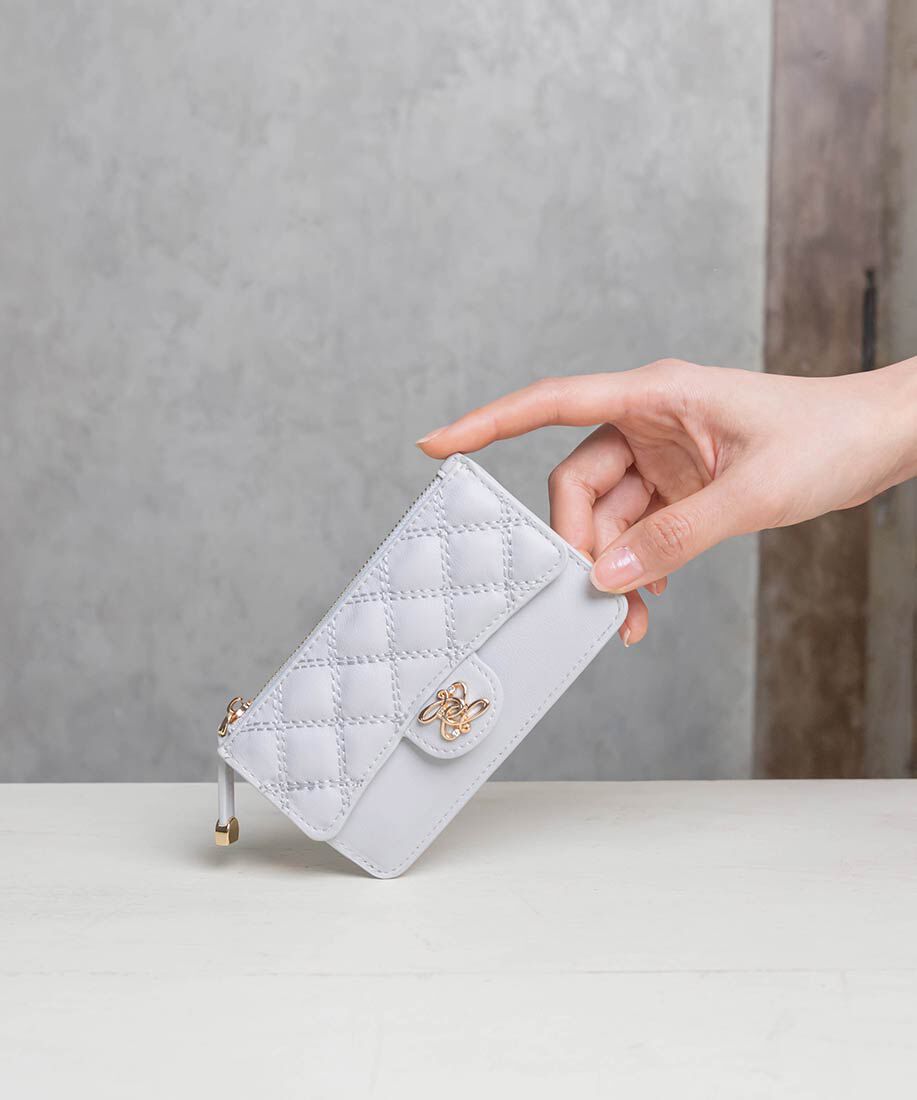  「キルティングフラップフラグメントケース」|名刺入れ・カードケース|