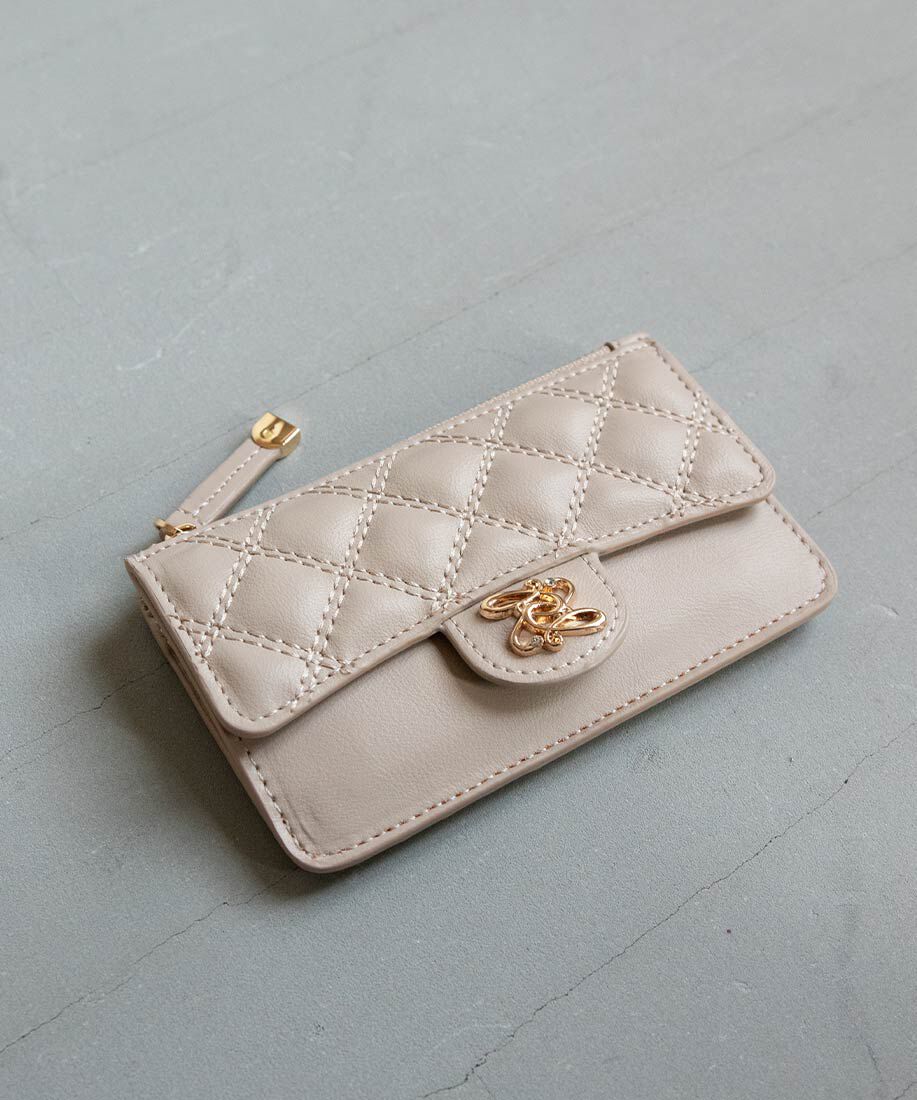  「キルティングフラップフラグメントケース」|名刺入れ・カードケース|