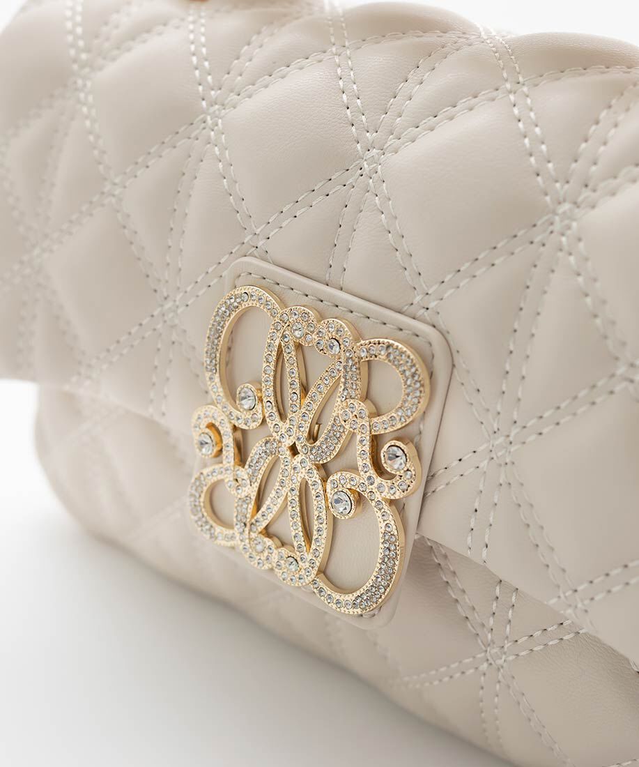  「2WAY モノグラムビジューキルティングバック」|ショルダー・メッセンジャー|