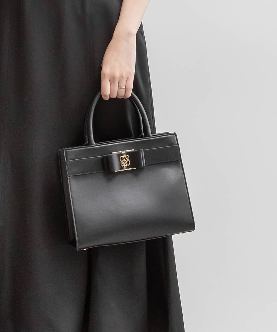  「2WAY モノグラムリボントートバッグ」|トートバッグ|