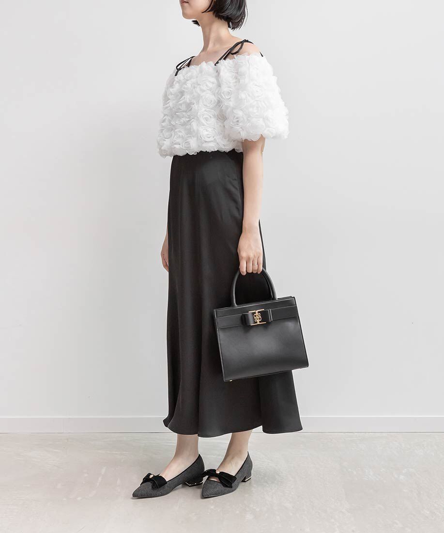  「2WAY モノグラムリボントートバッグ」|トートバッグ|