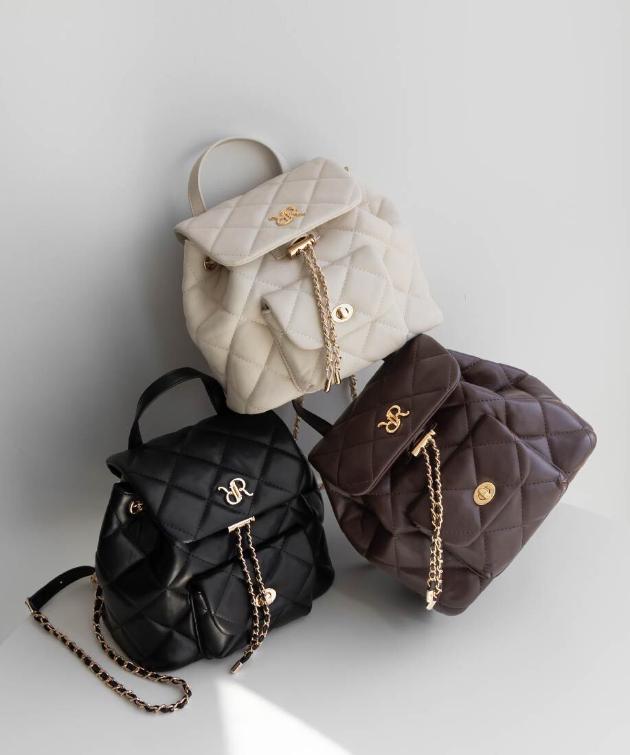  「キルティングデザインリュックバッグ」|ショルダー・メッセンジャー|