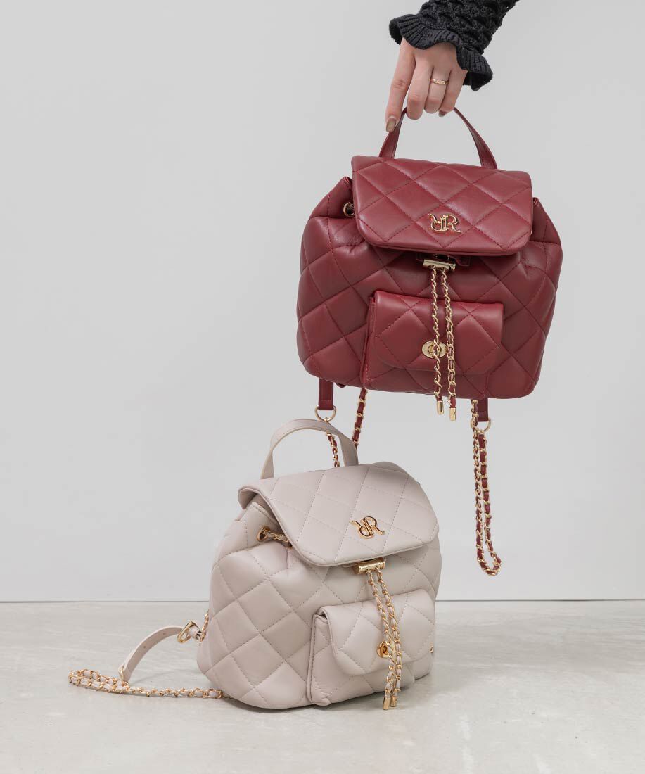  「キルティングデザインリュックバッグ」|ショルダー・メッセンジャー|