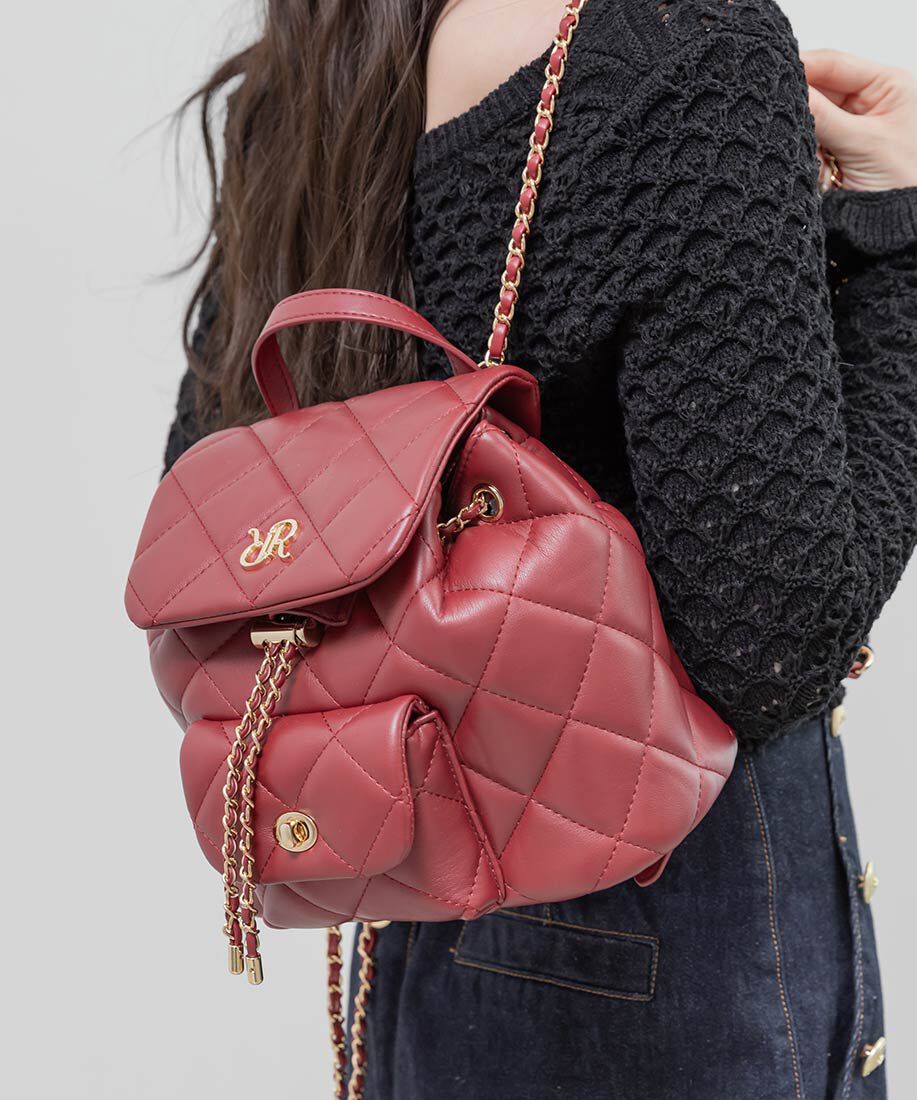  「キルティングデザインリュックバッグ」|ショルダー・メッセンジャー|