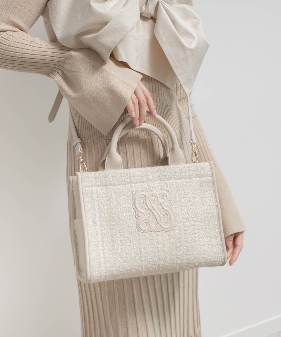  「2WAY モノグラムデザイントートバッグ」|トートバッグ|