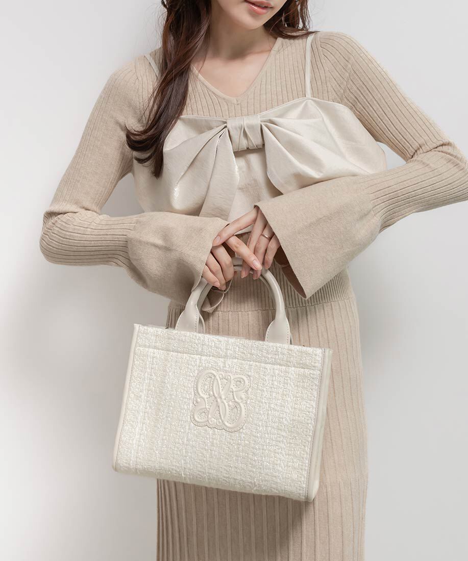  「2WAY モノグラムデザイントートバッグ」|トートバッグ|