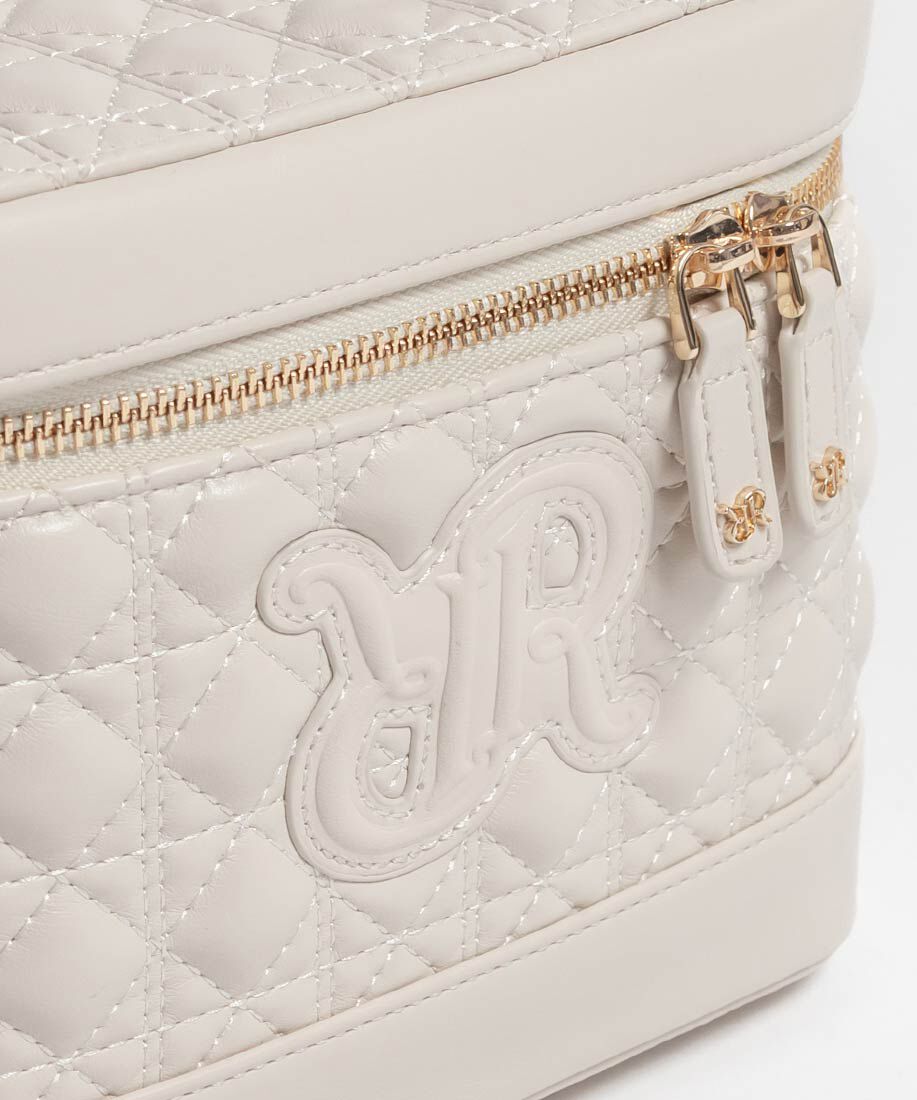  「2WAY モノグラムロゴキルティングバニティバッグ」|ハンドバッグ|