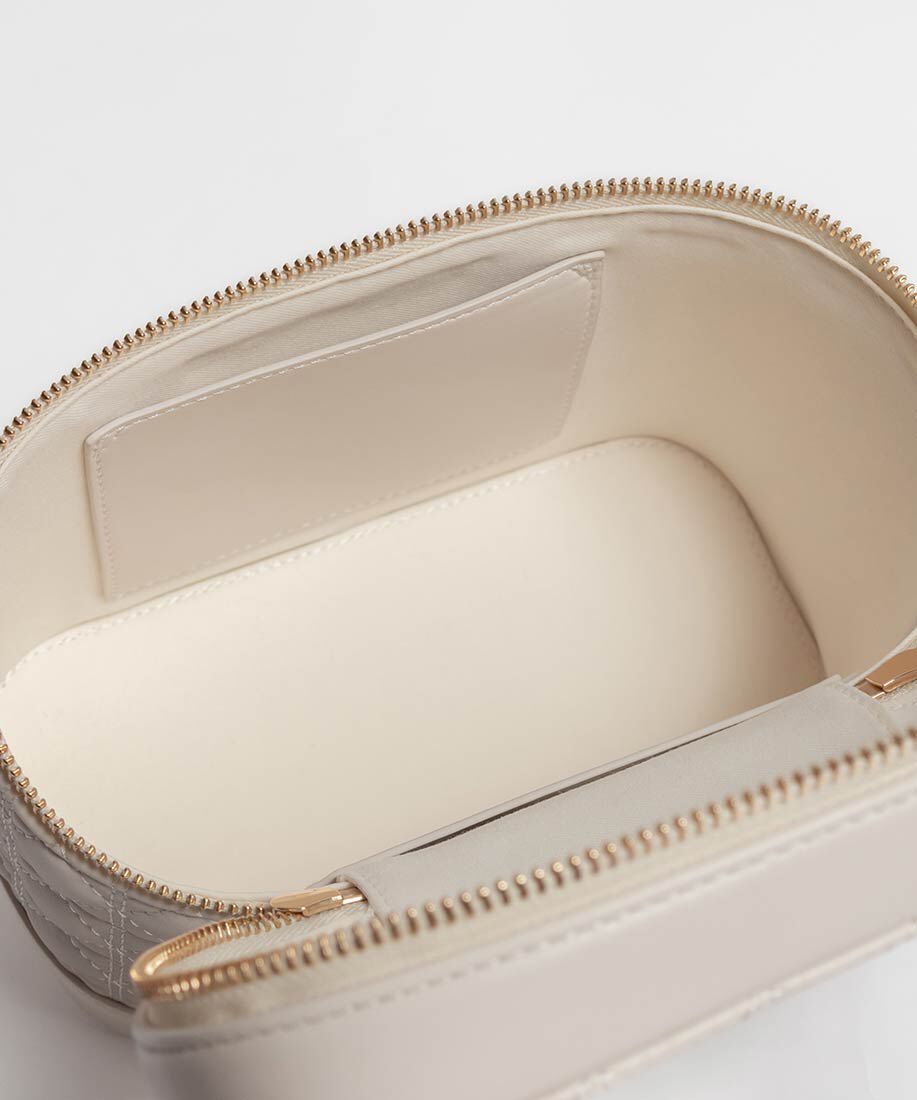  「2WAY モノグラムロゴキルティングバニティバッグ」|ハンドバッグ|