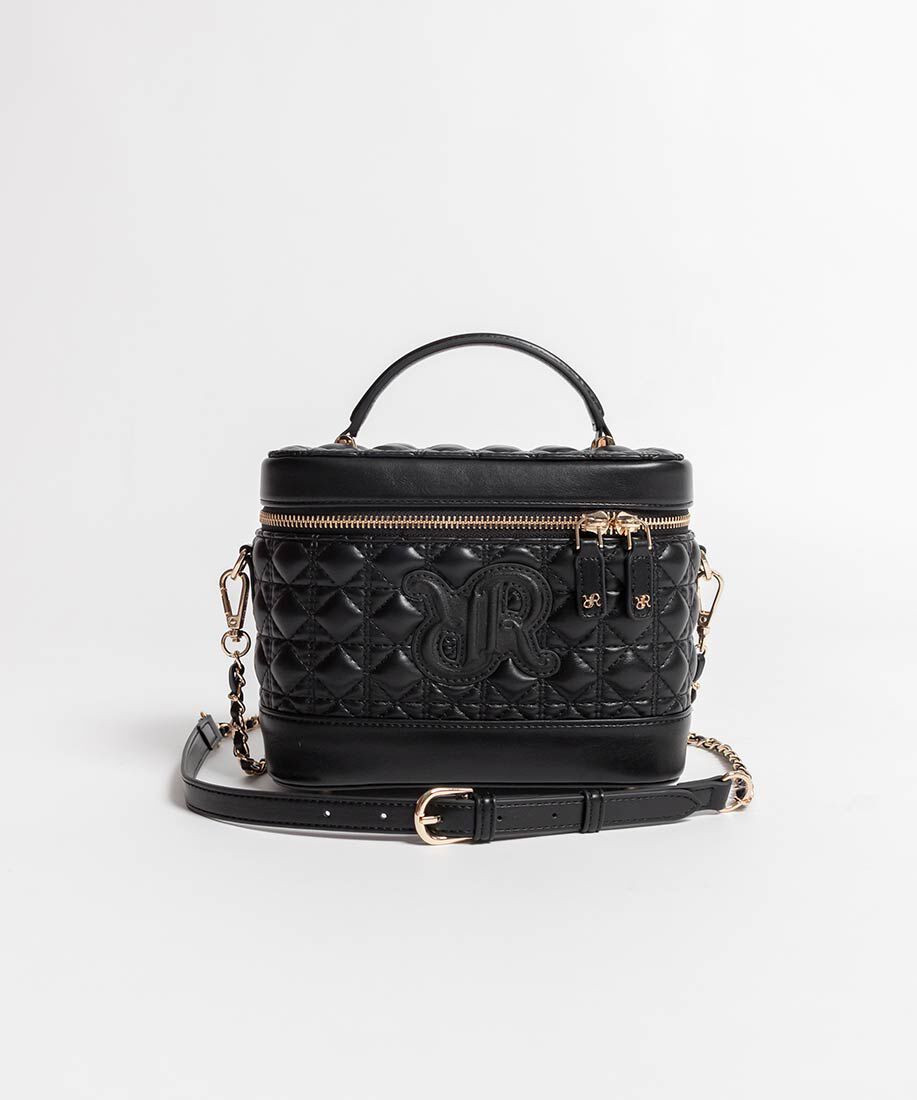  「2WAY モノグラムロゴキルティングバニティバッグ」|ハンドバッグ|