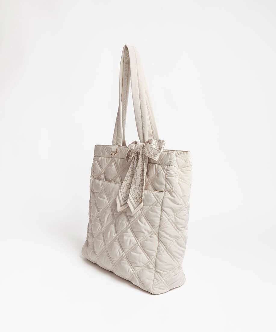  「【A4対応】2WAY リボンキルティングトートバッグ」|トートバッグ|